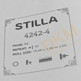 GmzWall Stilla 4242-4 Yaprak Duvar Kağıdı 16m² - Görsel 3