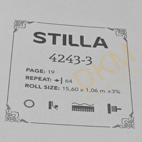 GmzWall Stilla 4243-3 Eskitme kumaş Duvar Kağıdı 16m² - Görsel 3