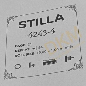 GmzWall Stilla 4243-4 Eskitme kumaş Duvar Kağıdı 16m² - Görsel 3