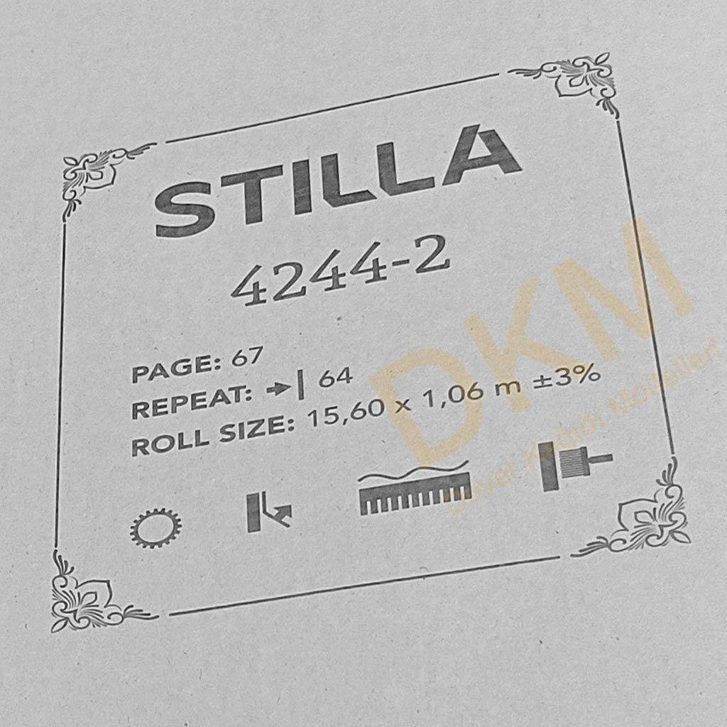 GmzWall Stilla 4244-2 Küçük geometrik Duvar Kağıdı 16m² - Görsel 3