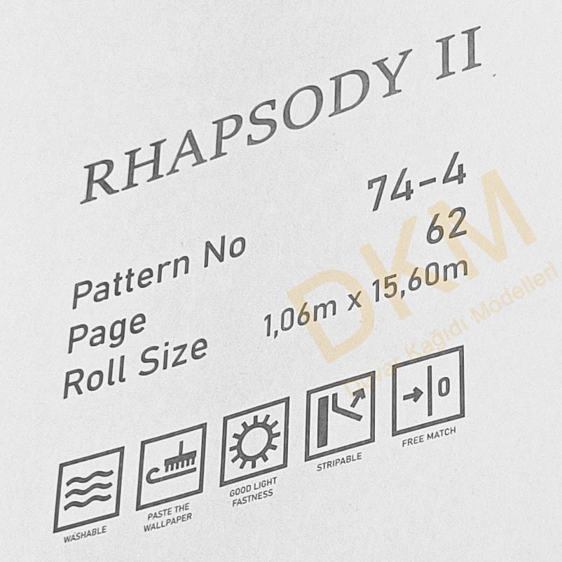 Livart Rhapsody Yoren 74-4 Duvar Kağıdı 16m² - Görsel 3