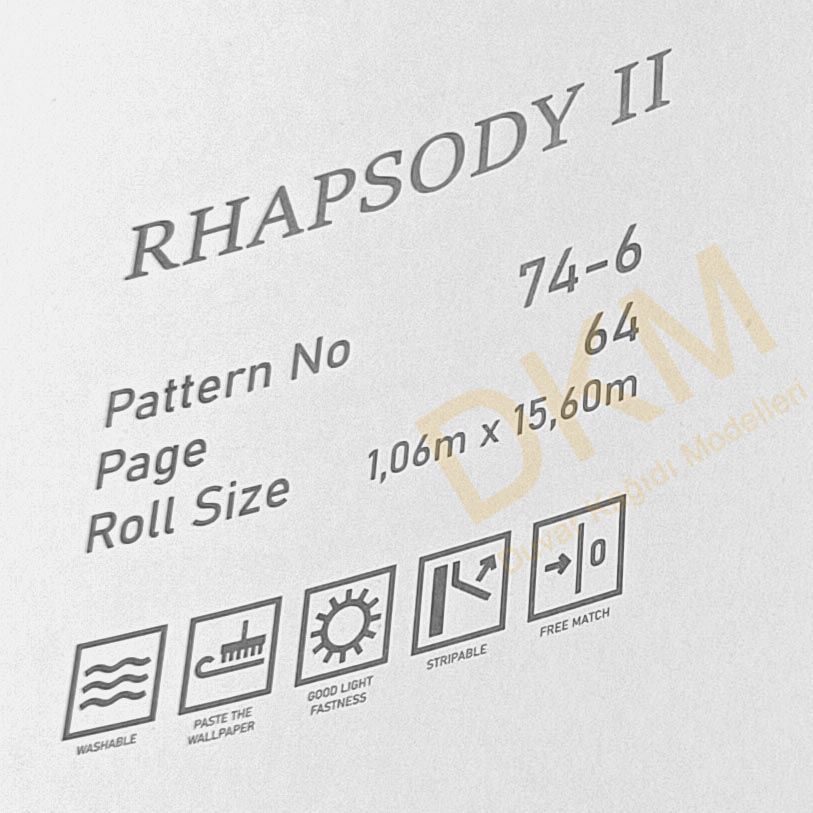 Livart Rhapsody Yoren 74-6 Duvar Kağıdı 16m² - Görsel 3