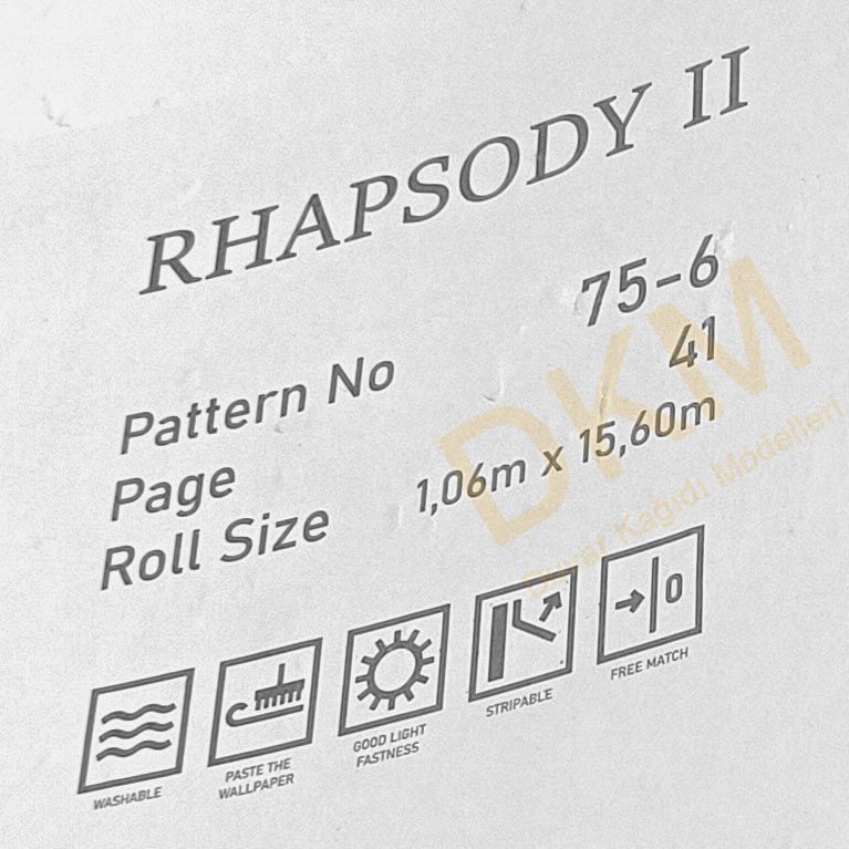 Livart Rhapsody Soren 75-6 Duvar Kağıdı 16m² - Görsel 3