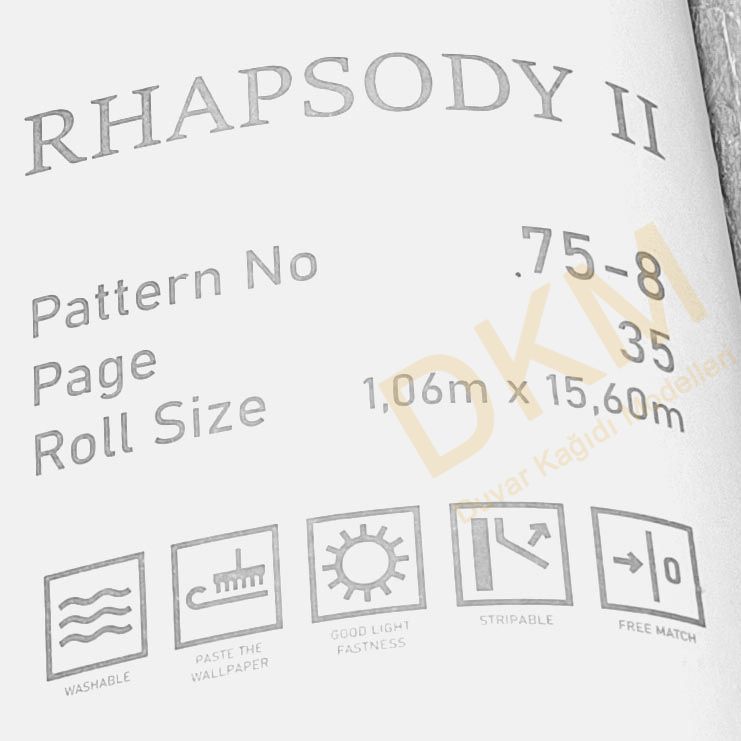 Livart Rhapsody Soren 75-8 Duvar Kağıdı 16m² - Görsel 3