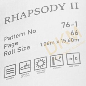 Livart Rhapsody Plus 76-1 Duvar Kağıdı 16m² - Görsel 3