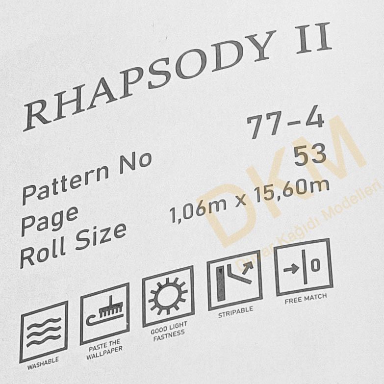Livart Rhapsody Delora 77-4 Duvar Kağıdı 16m² - Görsel 3