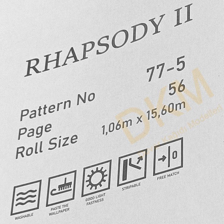Livart Rhapsody Delora 77-5 Duvar Kağıdı 16m² - Görsel 3