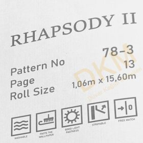 Livart Rhapsody Hylor 78-3 Duvar Kağıdı 16m² - Görsel 3