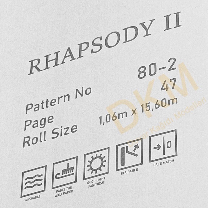 Livart Rhapsody Onira 80-2 Duvar Kağıdı 16m² - Görsel 3