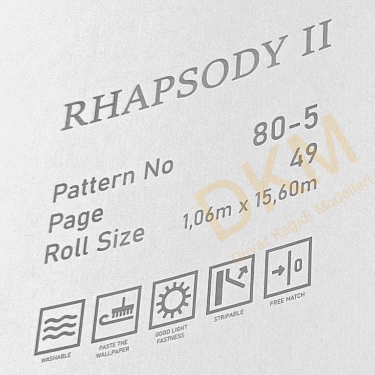 Livart Rhapsody Onira 80-5 Duvar Kağıdı 16m² - Görsel 3
