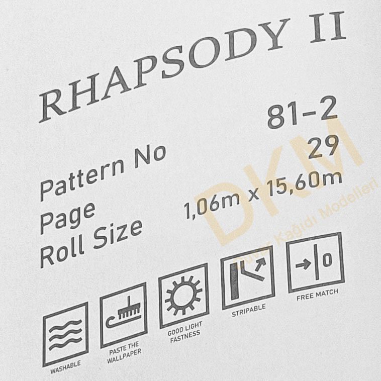 Livart Rhapsody Portia 81-2 Duvar Kağıdı 16m² - Görsel 3