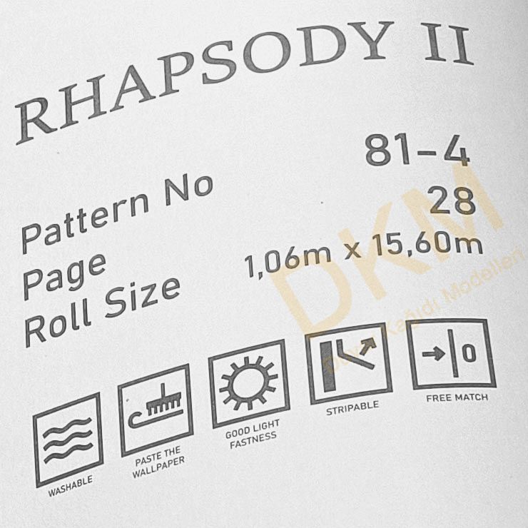 Livart Rhapsody Portia 81-4 Duvar Kağıdı 16m² - Görsel 3