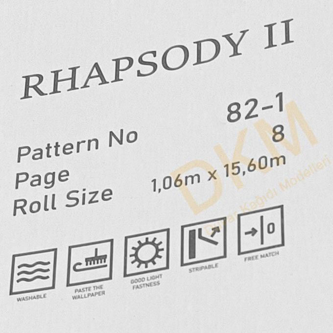Livart Rhapsody Rosa 82-1 Duvar Kağıdı 16m² - Görsel 3