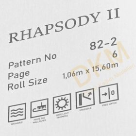Livart Rhapsody Rosa 82-2 Duvar Kağıdı 16m² - Görsel 3