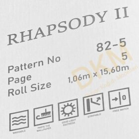 Livart Rhapsody Rosa 82-5 Duvar Kağıdı 16m² - Görsel 3