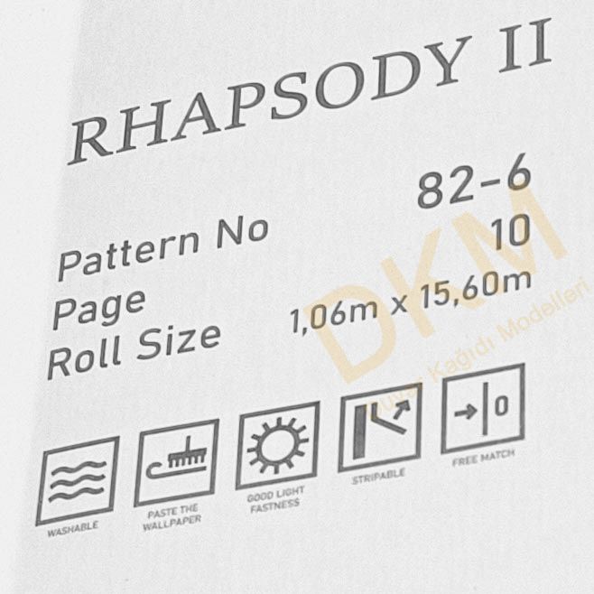 Livart Rhapsody Rosa 82-6 Duvar Kağıdı 16m² - Görsel 3