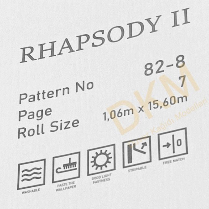 Livart Rhapsody Rosa 82-8 Duvar Kağıdı 16m² - Görsel 3
