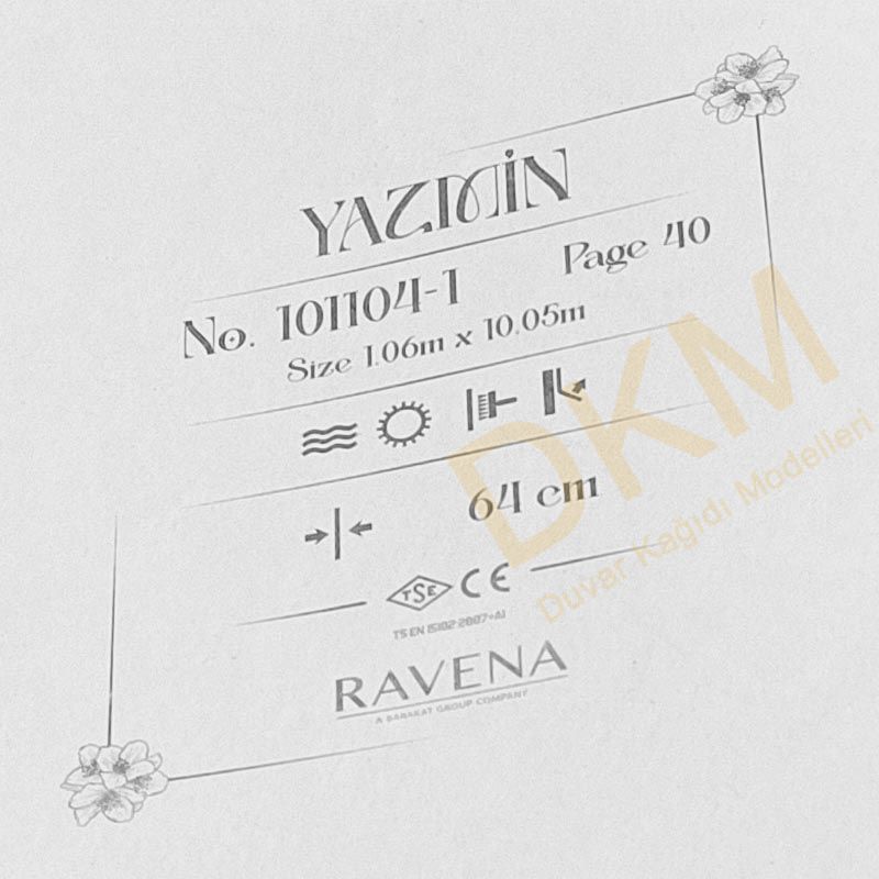 Ravena Yazmin 101104-1 Duvar Kağıdı - Görsel 3
