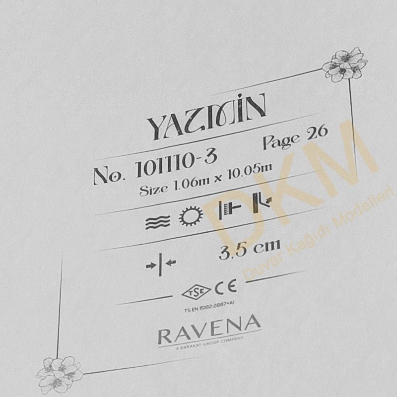 Ravena Yazmin 101110-3 Duvar Kağıdı - Görsel 3