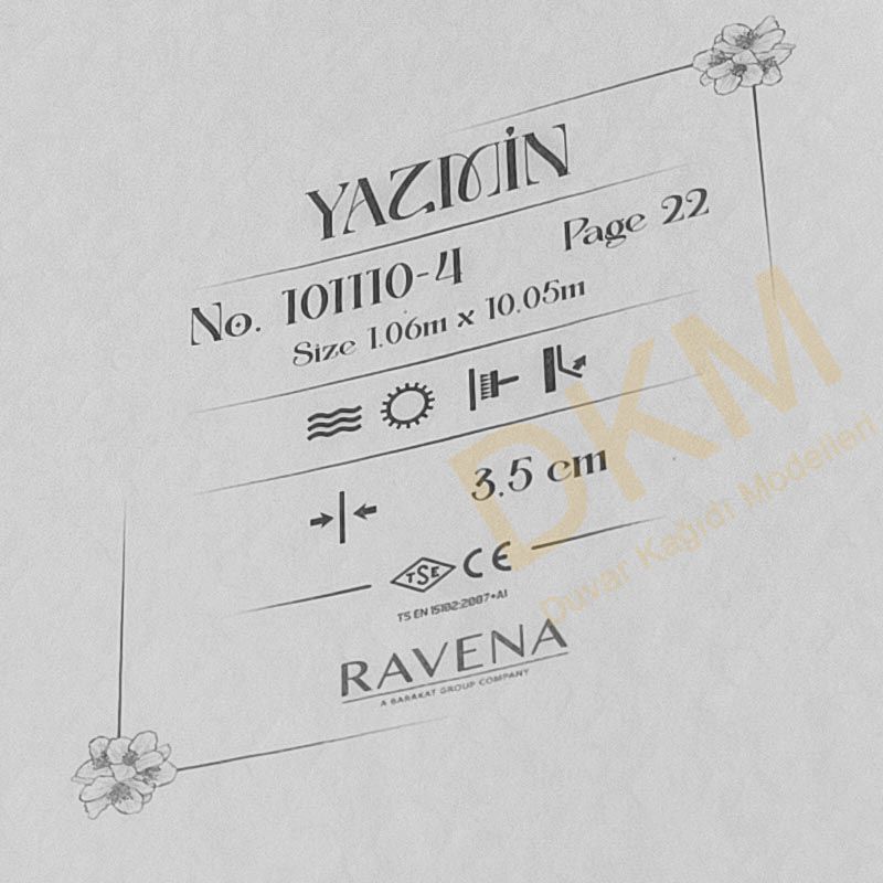 Ravena Yazmin 101110-4 Duvar Kağıdı - Görsel 3