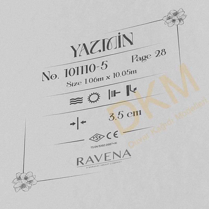 Ravena Yazmin 101110-5 Duvar Kağıdı - Görsel 3