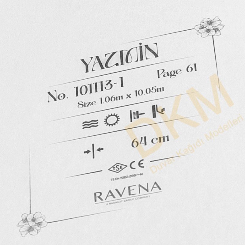 Ravena Yazmin 101113-1 Duvar Kağıdı - Görsel 3