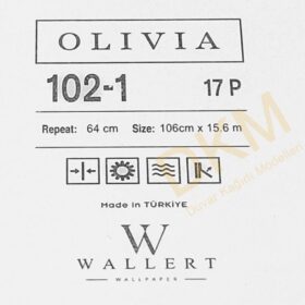 Wallert Olivia 102-1 Duvar Kağıdı 16m² - Görsel 3