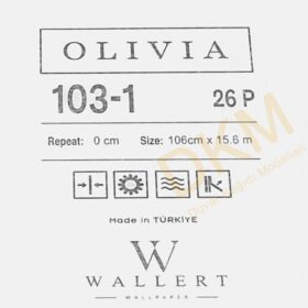 Wallert Olivia 103-1 Duvar Kağıdı 16m² - Görsel 3