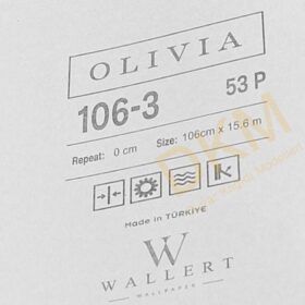 Wallert Olivia 106-3 Duvar Kağıdı 16m² - Görsel 3