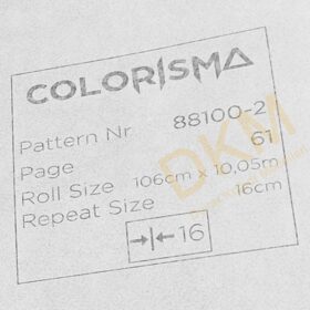 Som Colorisma 88100-2 Yaprak Duvar Kağıdı 10m² - Görsel 3
