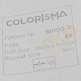 Som Colorisma 88100-3 Yaprak Duvar Kağıdı 10m² - Görsel 3