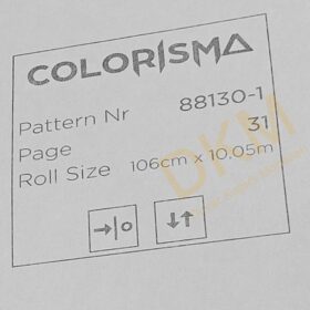 Som Colorisma 88130-1 Düz kumaş Duvar Kağıdı 10m² - Görsel 3