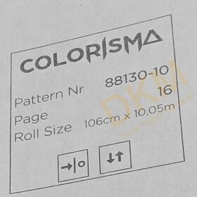 Som Colorisma 8130-10 Düz kumaş Duvar Kağıdı 10m² - Görsel 3