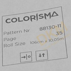 Som Colorisma 8130-11 Düz kumaş Duvar Kağıdı 10m² - Görsel 3