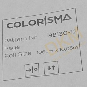 Som Colorisma 8130-12 Düz kumaş Duvar Kağıdı 10m² - Görsel 3