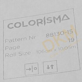 Som Colorisma 8130-15 Düz kumaş Duvar Kağıdı 10m² - Görsel 3