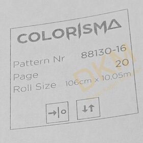 Som Colorisma 8130-16 Düz kumaş Duvar Kağıdı 10m² - Görsel 3