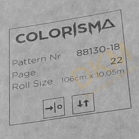 Som Colorisma 8130-18 Düz kumaş Duvar Kağıdı 10m² - Görsel 3