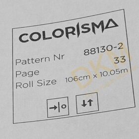 Som Colorisma 88130-2 Düz kumaş Duvar Kağıdı 10m² - Görsel 3