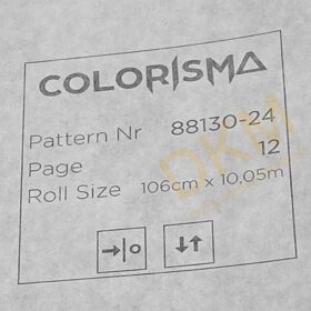 Som Colorisma 8130-24 Düz kumaş Duvar Kağıdı 10m² - Görsel 3