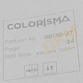 Som Colorisma 8130-27 Düz kumaş Duvar Kağıdı 10m² - Görsel 3