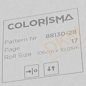 Som Colorisma 8130-28 Düz kumaş Duvar Kağıdı 10m² - Görsel 3