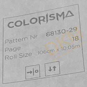 Som Colorisma 8130-29 Düz kumaş Duvar Kağıdı 10m² - Görsel 3