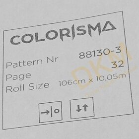Som Colorisma 88130-3 Düz kumaş Duvar Kağıdı 10m² - Görsel 3