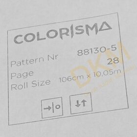 Som Colorisma 88130-5 Düz kumaş Duvar Kağıdı 10m² - Görsel 3