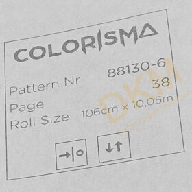 Som Colorisma 88130-6 Düz kumaş Duvar Kağıdı 10m² - Görsel 3