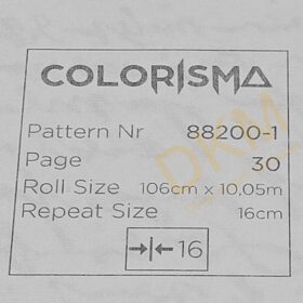 Som Colorisma 88200-1 Vintage Duvar Kağıdı 10m² - Görsel 3