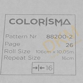 Som Colorisma 88200-2 Vintage Duvar Kağıdı 10m² - Görsel 3