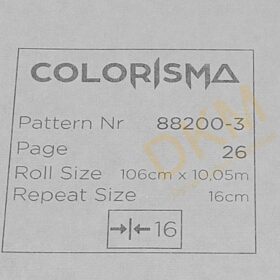 Som Colorisma 88200-3 Vintage Duvar Kağıdı 10m² - Görsel 3