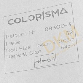 Som Colorisma 88300-3 Vintage Duvar Kağıdı 10m² - Görsel 3